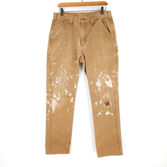 Carhartt Other - Vintage Carhartt Dungaree Distressed Work Pants 34